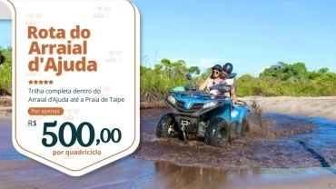 Quadriciclo em Arraial d'Ajuda 